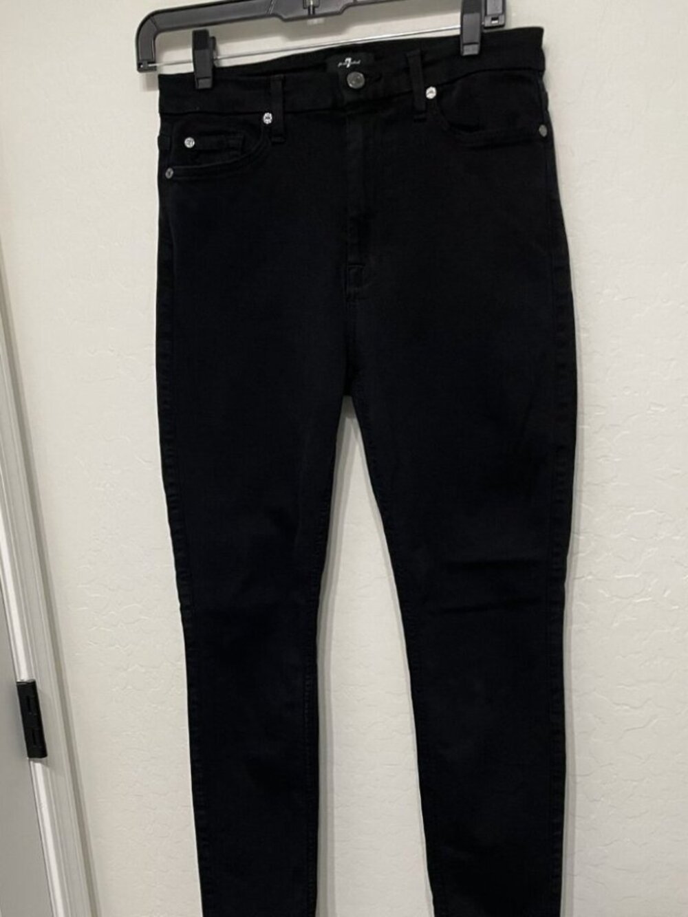 Seven (7) for All Mankind The High Waist Ankle Skinny Jeans - Size 28 - Rtl $215